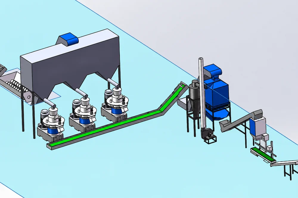 TCPEL Commercial Wood Pellet Mills