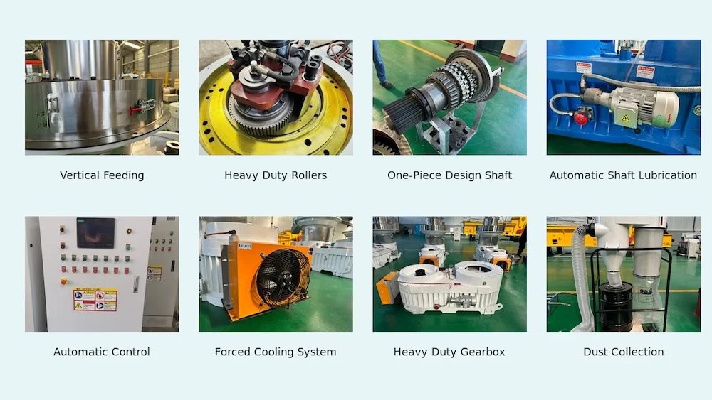 TCPEL Complete-vertical-ring-die-pellet-machine