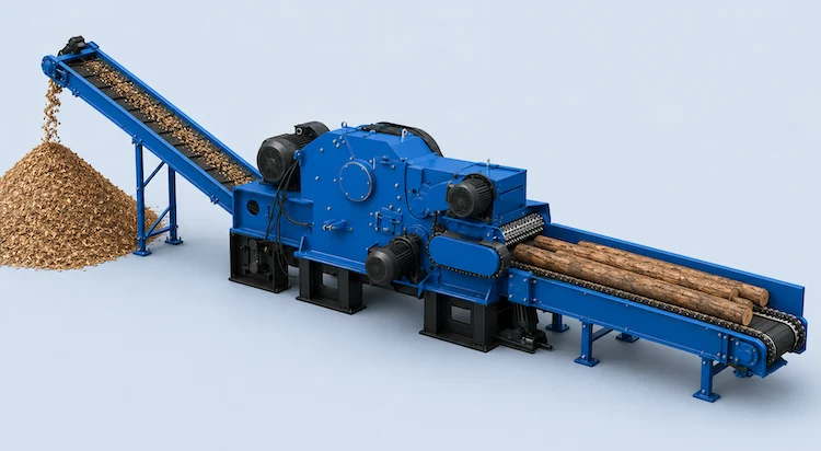 TCPEL Drum Wood Chipper