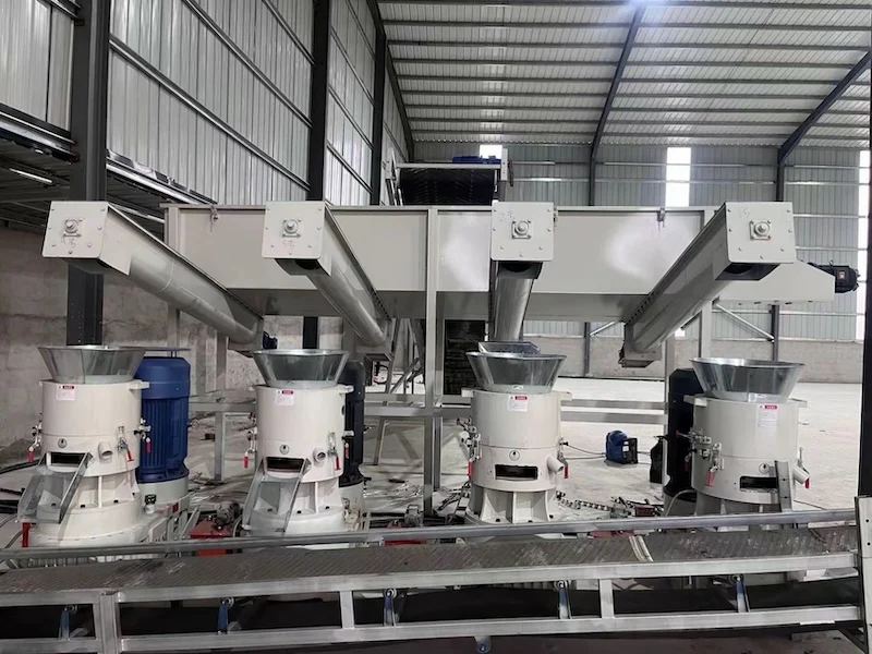 TCPEL flat-die-wood-pellet-line