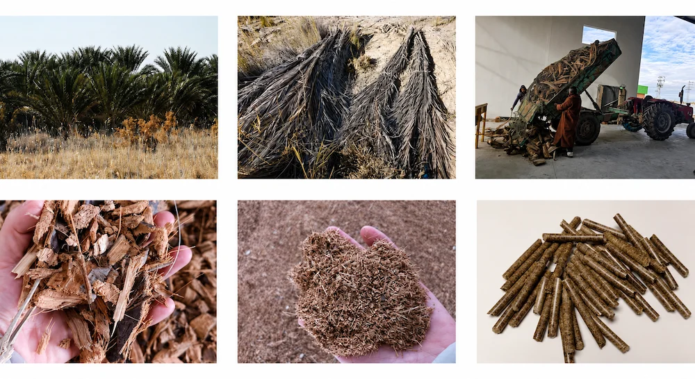 TCPEL how-to-make-pellets-from-palm-tree