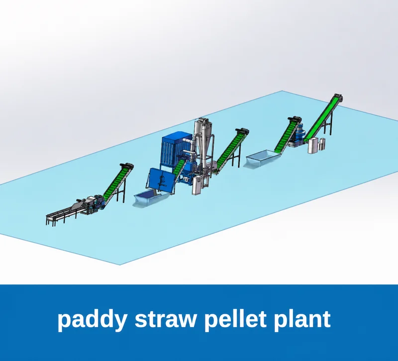 TCPEL paddy-straw-pellet-plant