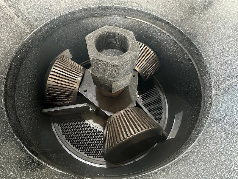 TCPEL kx-sludge-pellet-mill-customized-3-heavy-roller-design