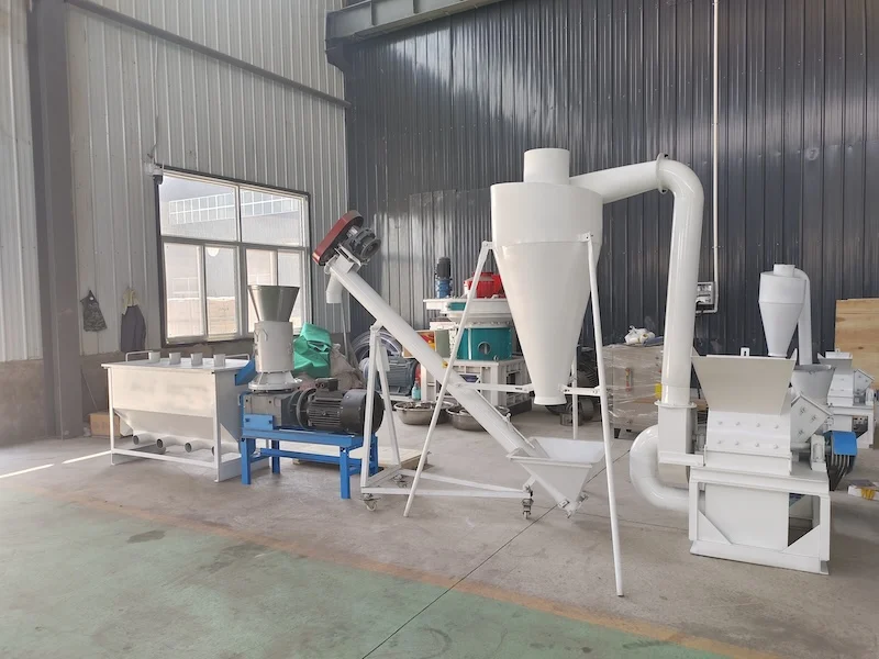 TCPEL small-wood-pellet-line