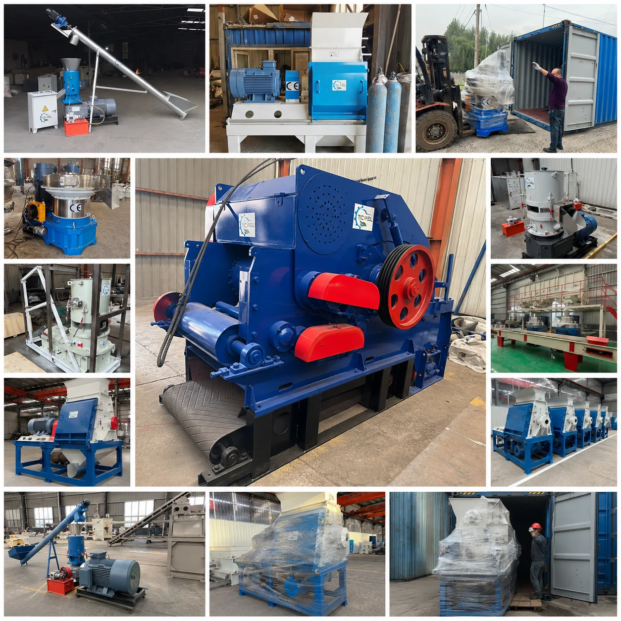 TCPEL Small Wood Pellet Machine