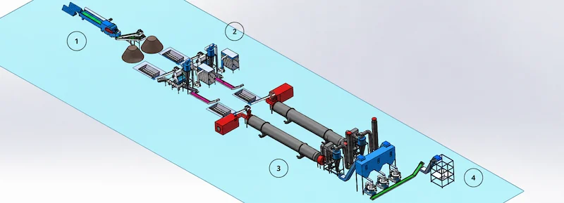 TCPEL Straw Pellet Machine