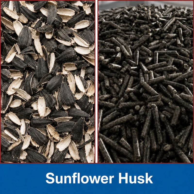 TCPEL Sunflower-Husk-Pellets