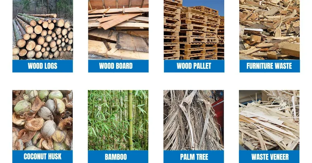 TCPEL Wood-Chipper-Process-Different-Raw-Mterials