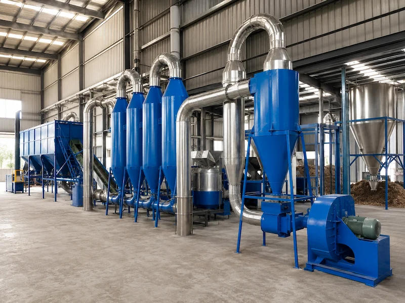 TCPEL Wood Pellet Manufacturing Process