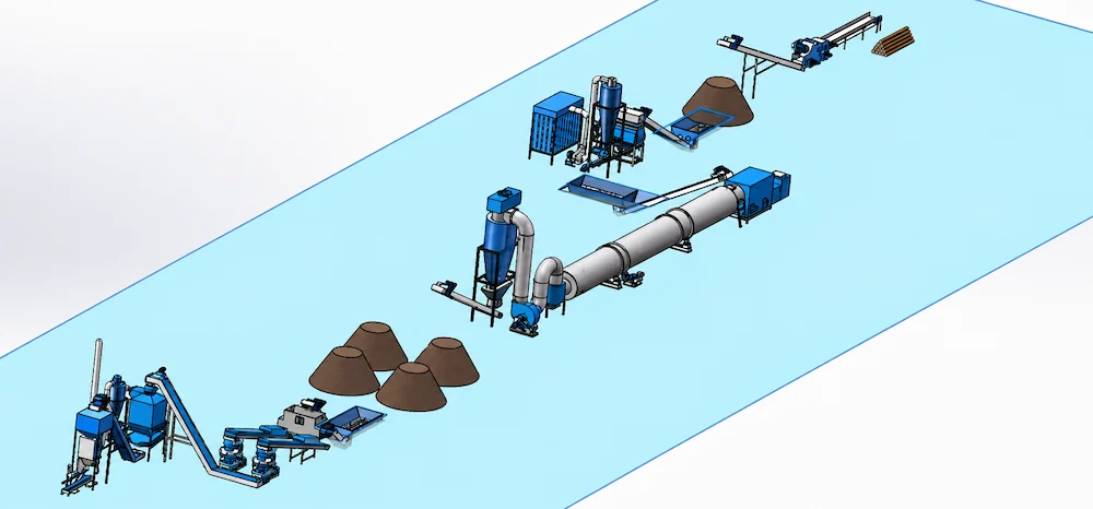 TCPEL Wood Pellet Manufacturing Process