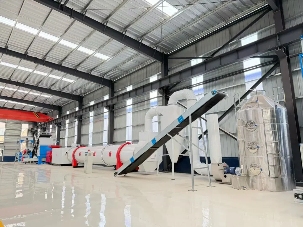 TCPEL vertical ring die wood pellet machine for biomass pellet production